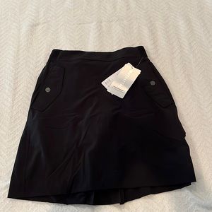 Athleta Vienna Cargo Skort, New with Tags, size 2, black